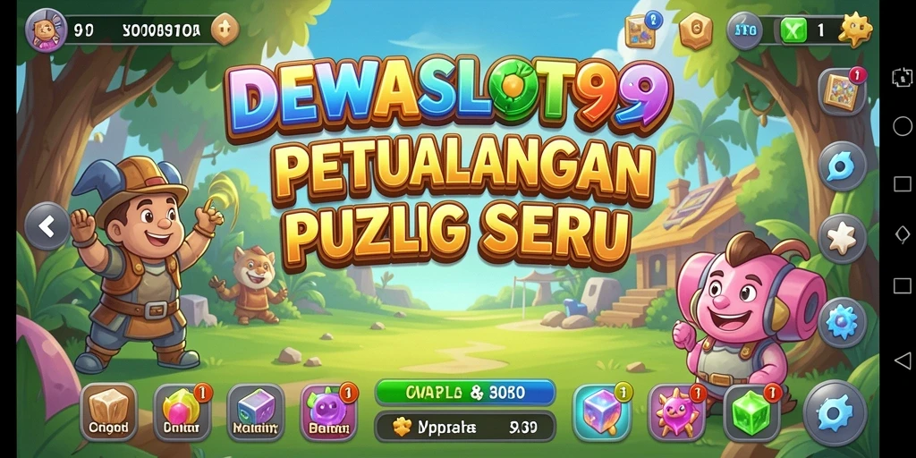 Gameplay DEWASLOT99 yang menarik dengan puzzle warna-warni.