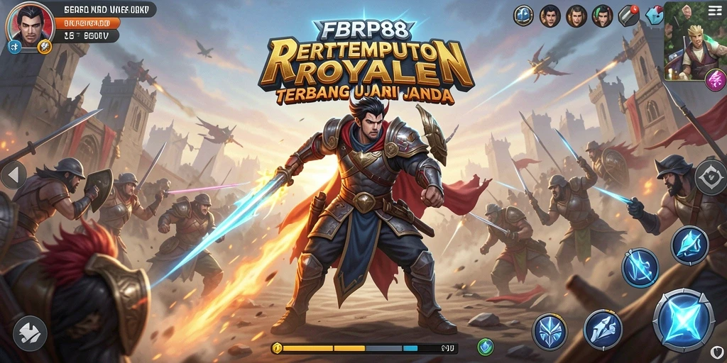 Gameplay mendebarkan dari FBRP88 memperlihatkan pertempuran tim.