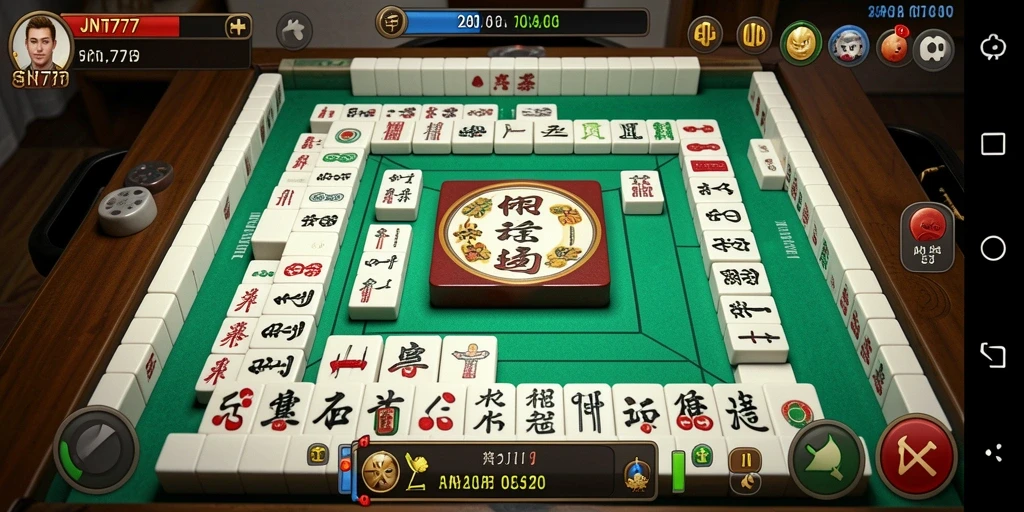 Tampilan gameplay Mahjong yang menantang dan menarik di JNT777.