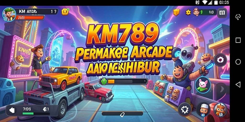 Tampilan gameplay seru KM789 dengan desain grafis menarik.