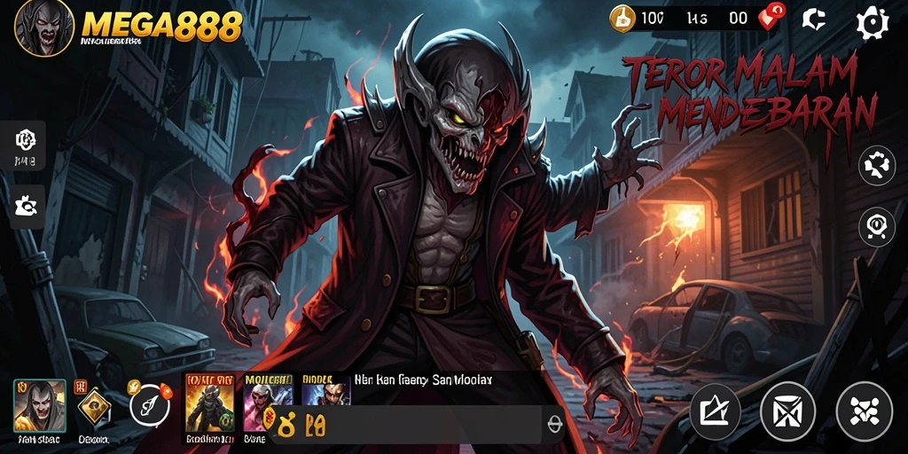 Gameplay MEGA888 yang menakutkan dengan atmosfer Horror yang mencekam.