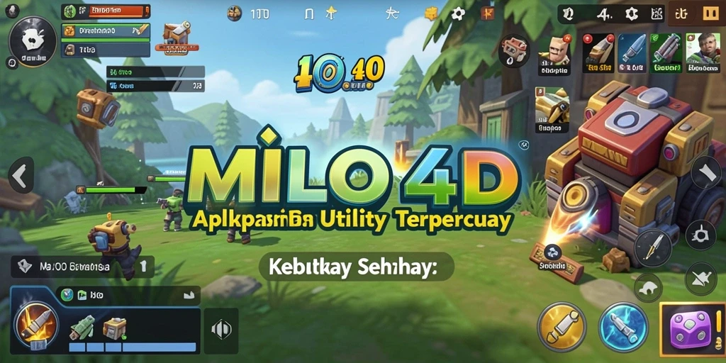 Screenshot utama MILO4D menampilkan antarmuka yang intuitif dan fitur unggulan.