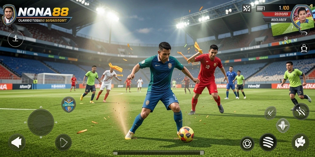 Tampilan gameplay NONA88 dengan aksi seru dan grafik berkualitas tinggi.