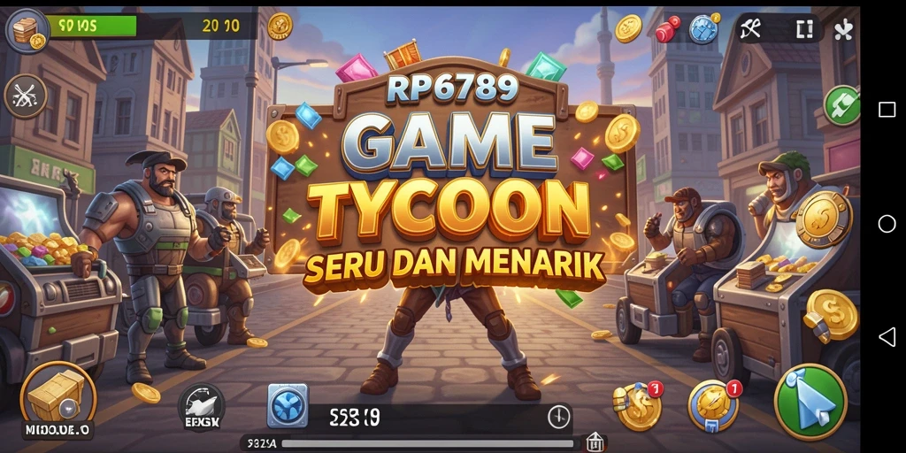 Menampilkan gameplay RP6789 dengan elemen Tycoon yang menarik.