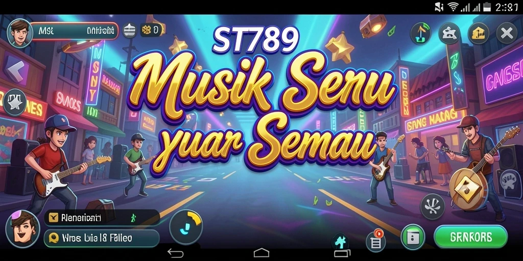 Menampilkan gameplay seru ST789 dengan koleksi musik yang beragam.